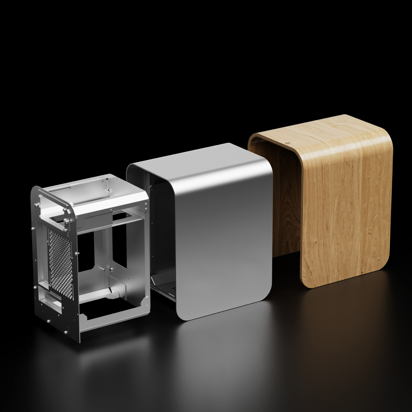 Порты: SD-карта, USB-C и кнопка питания